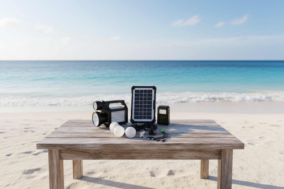Kit Iluminación Solar Portátil