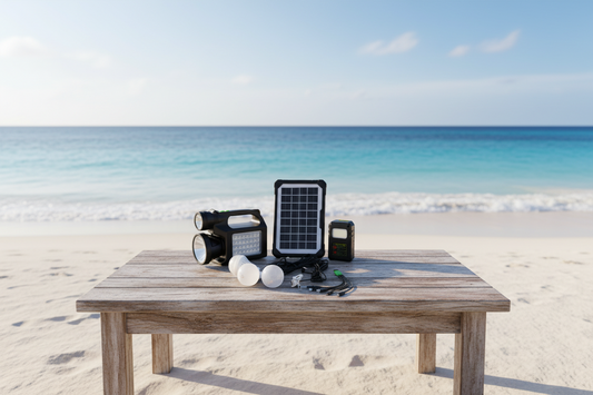 Kit Iluminación Solar Portátil